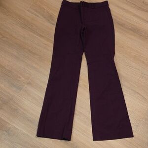 Banana Republic Plum Sloan Bootcut Pants